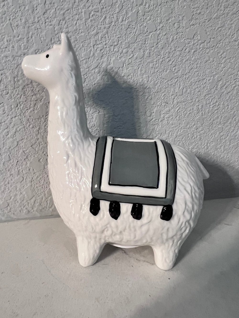 “Llama” Piggy Bank Creative Co-op Stoneware